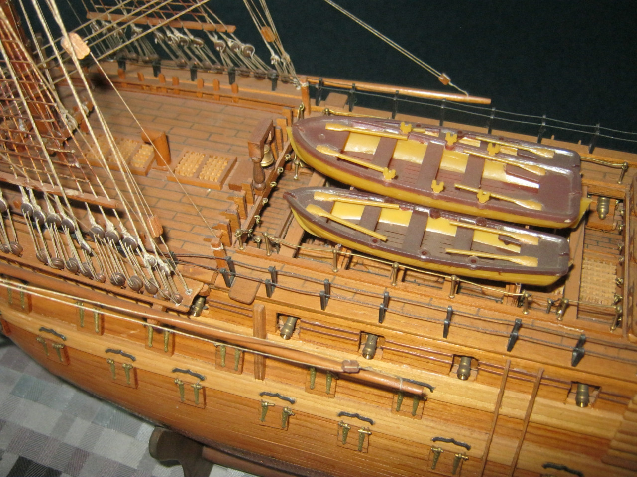 Modelschip HMS. VICTORY.