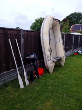 Rubberboot quicksilver airdeck