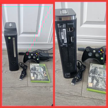 Xbox 360 Console 120GB + Controller + Game (Crysis 2)