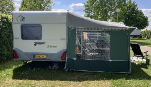 Te koop Knaus caravan fu450