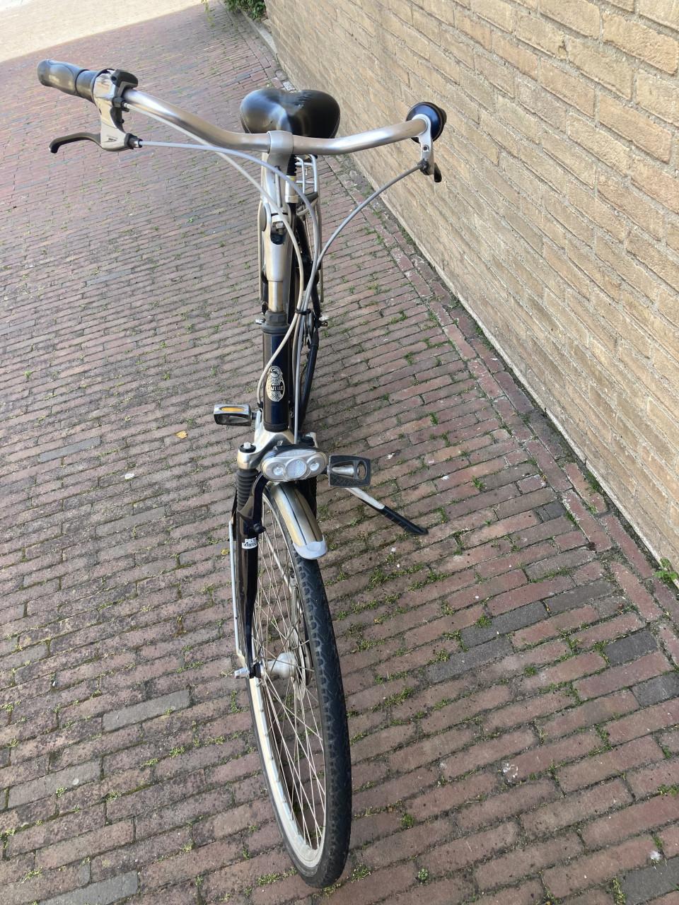 Gazelle Davos heren stationsfiets met nexus 8 versnellingen