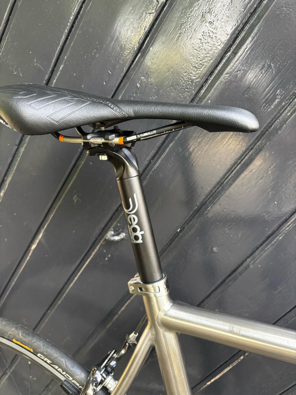 Titanium racefiets volledig Campagnolo