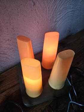 Candela LED Kaarsen Set met Oplaadstation