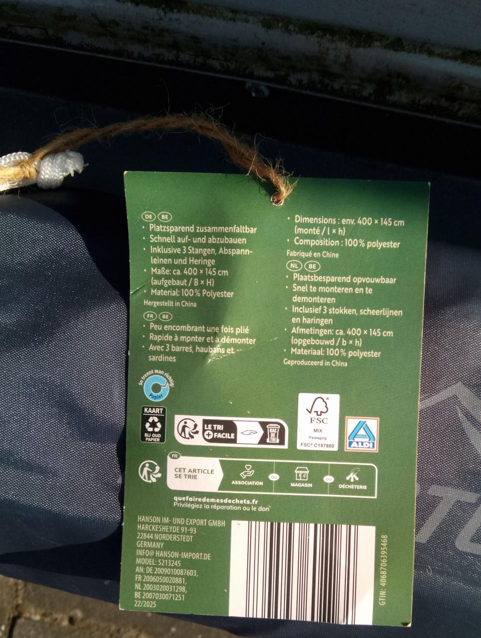 Splinternieuwe windschermen- nieuw in de verpakking