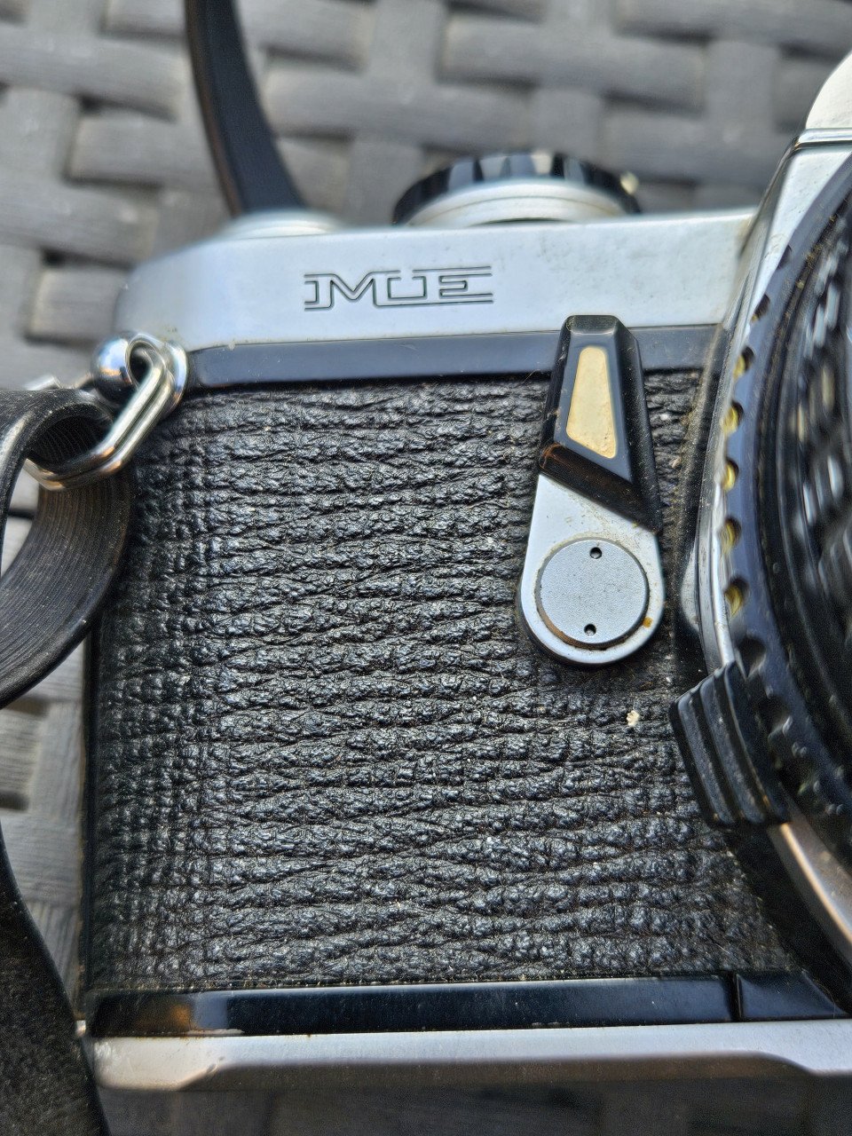 Analoge werkende Pentax asahi ME spiegelreflexcamera....