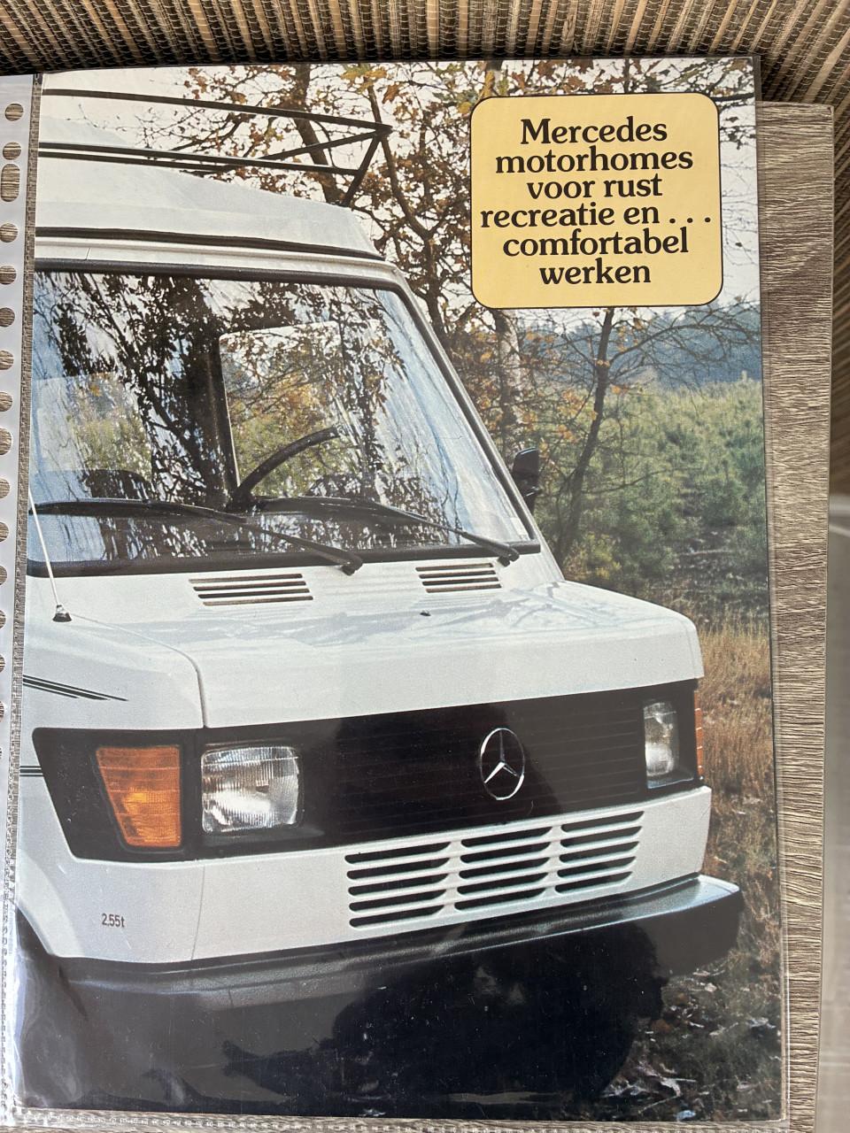 Mercedes 207 208 camper folders