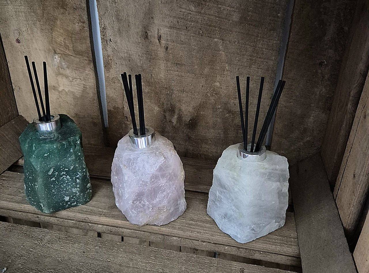 Edelsteen diffuser geurstokjes