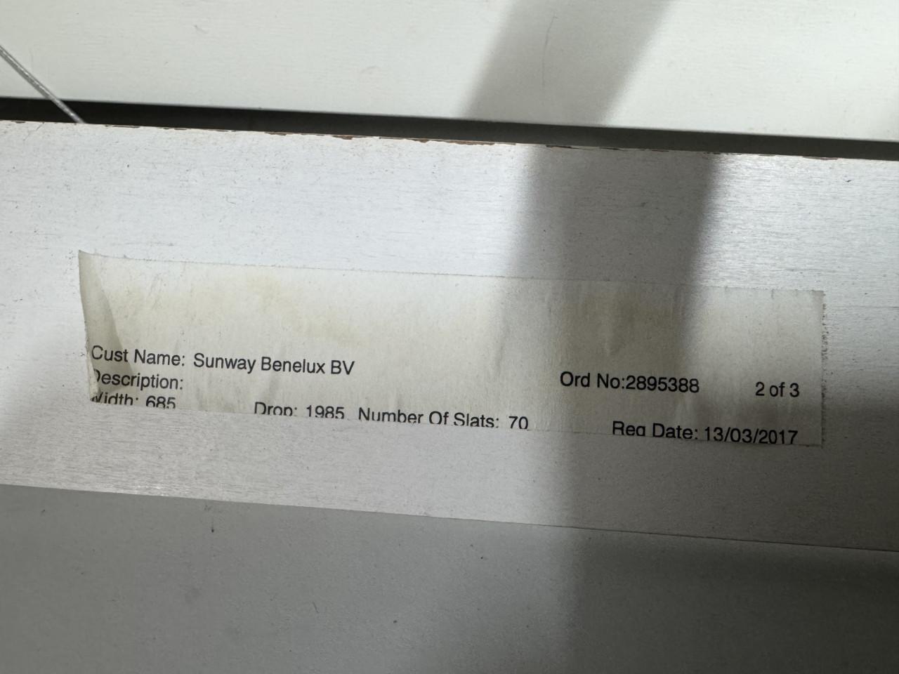 Sunway Houten jaloezieën