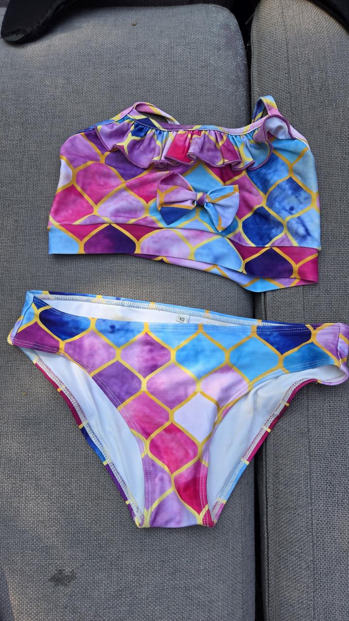Zeemeerminstaart met bikini en monovin