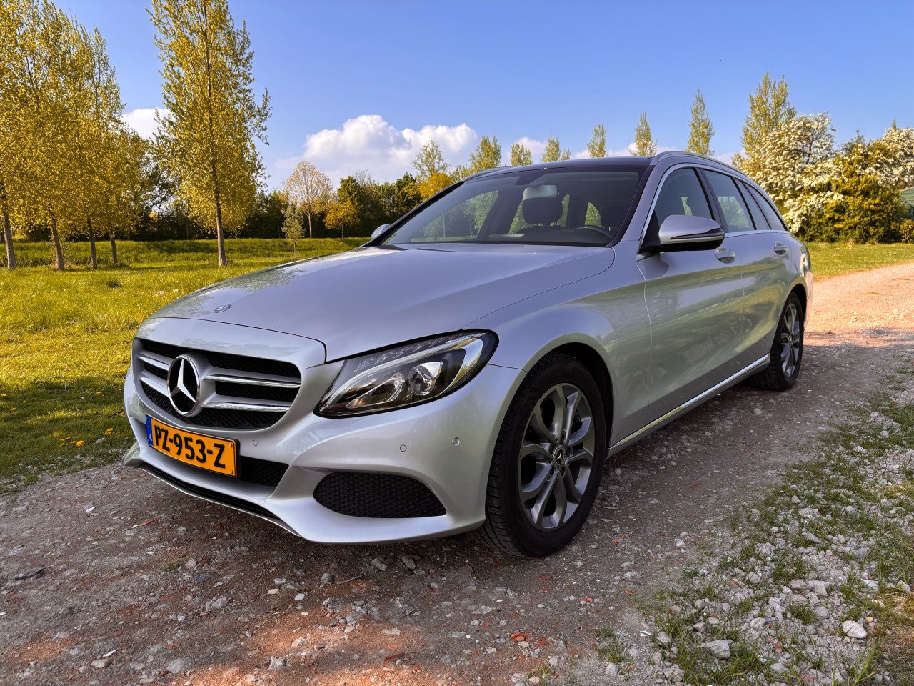 Mercedes-Benz C-Klasse C180 1.6 115KW Aut9 Estate 2017 Grijs