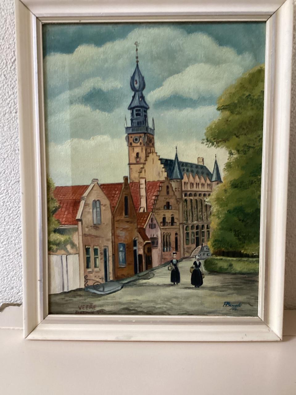 Schilderij Veere.