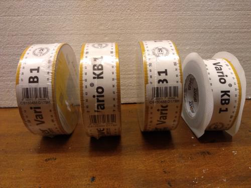 Vario KB1 isolatietape 40 meter x 60 mm(137 Meter )