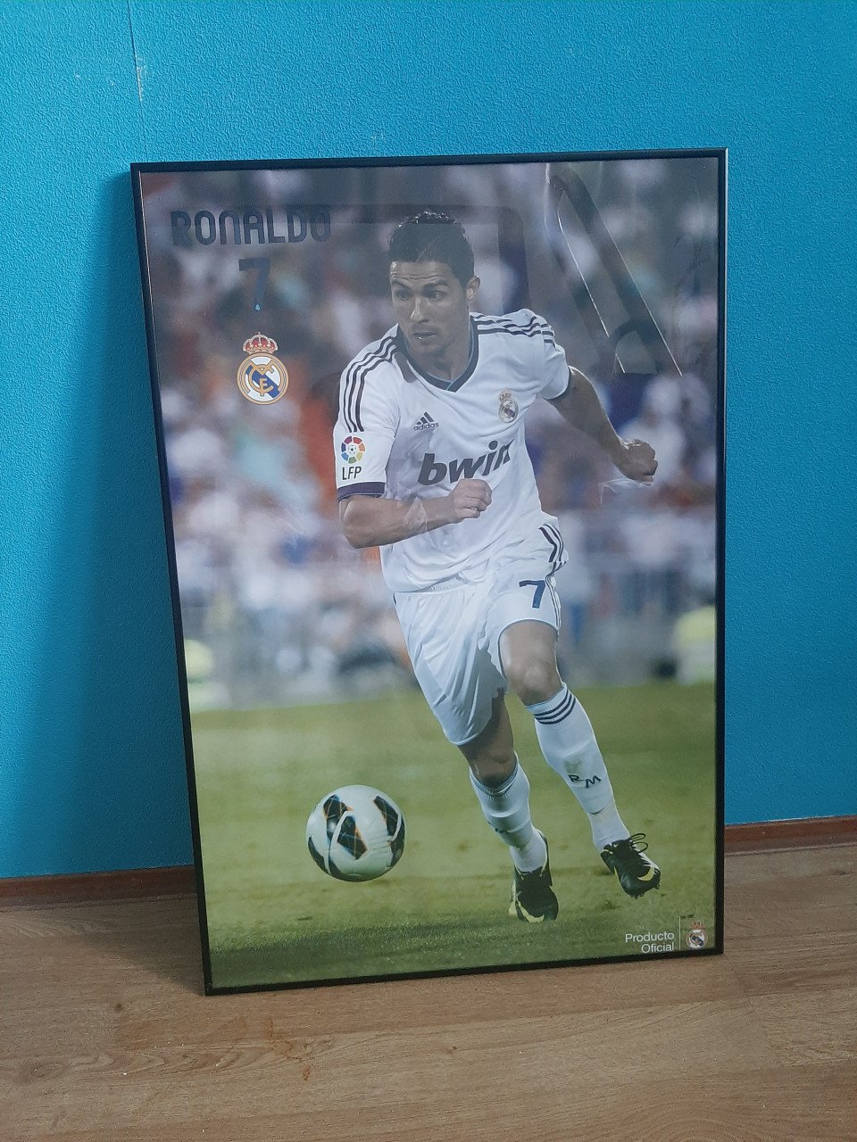 Originele officiële Real Madrid-poster van Cristiano Ronaldo