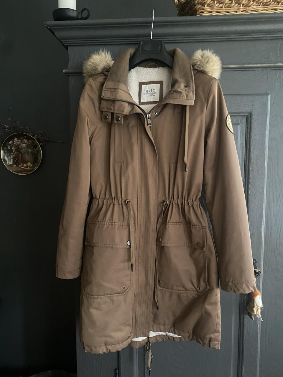 Warme parka jas 38