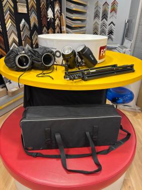 Falcon Eyes Studioset met 2x studioflitsers 200w