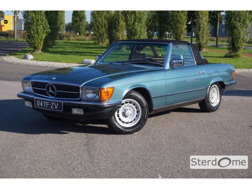 Mercedes-Benz Sl 380 sl v8 l automaat l beige lederen bekleding l airco l h