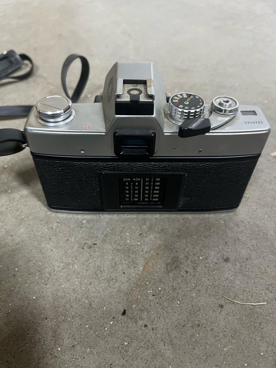 Vintage Minolta SRT 101B spiegelreflexcamera