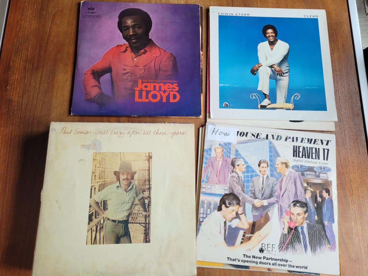 24 LP's Pop / Disco in goede staat!
