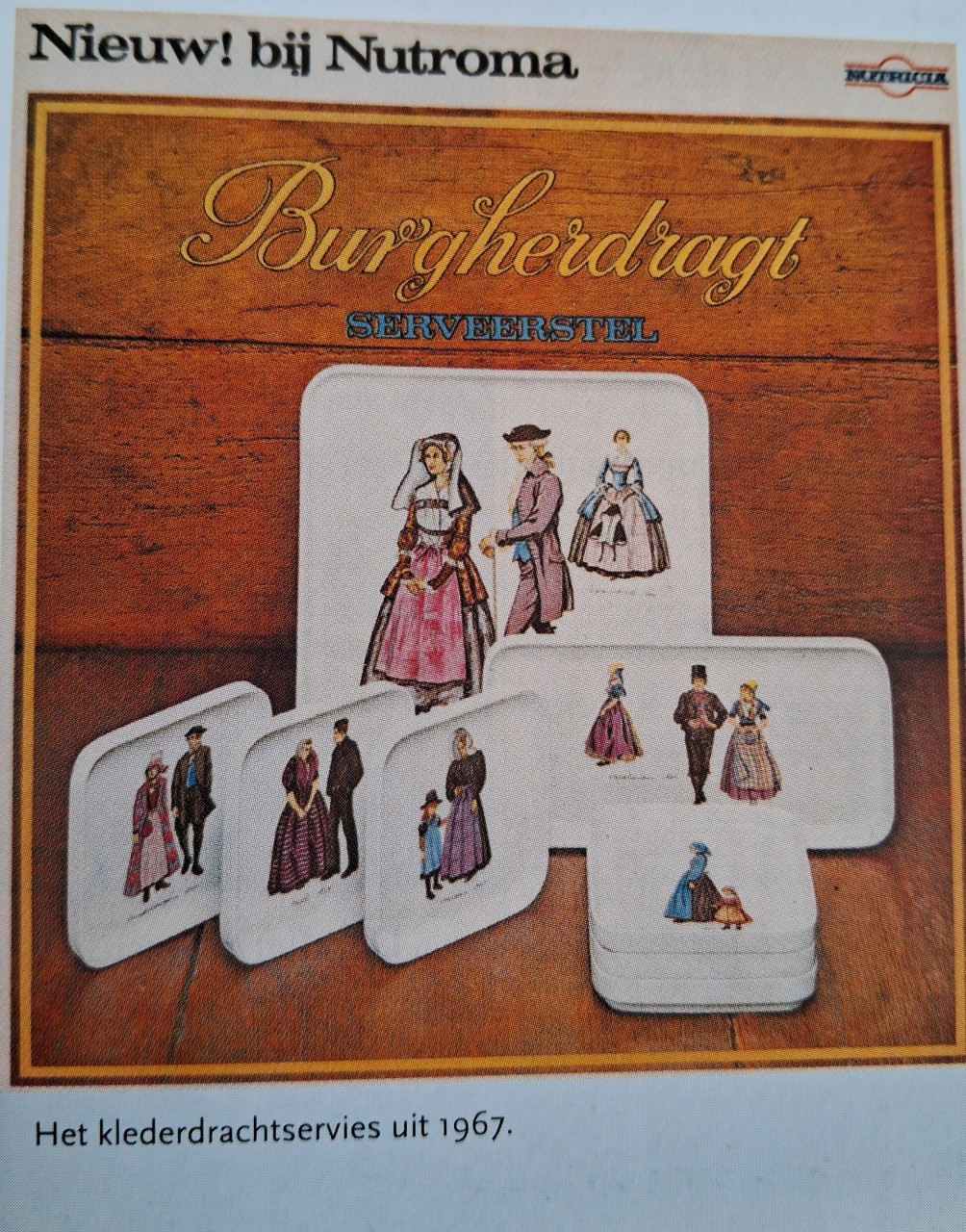 Klederdrachtservies