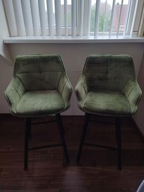 Barkruk, draaibaar, 2x