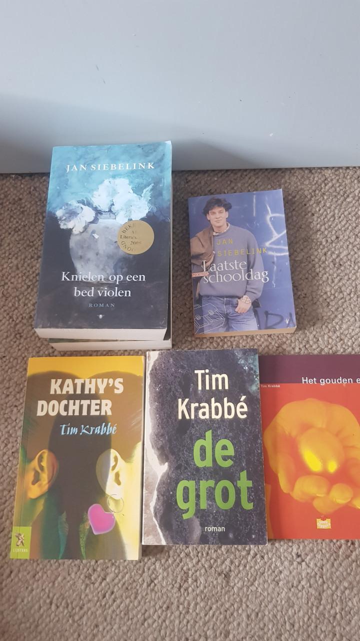 5 boeken van Jan Siebelink en Tim Krabbe