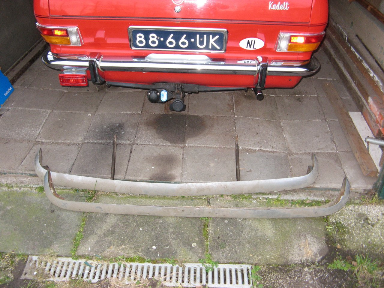 Opel Kadett B 1100 CC op LPG