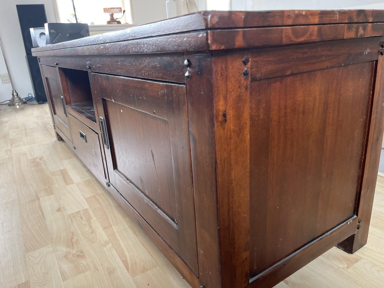 Massief Teakhouten TV-meubel