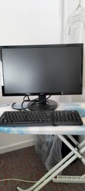 Scherm en toetsenbord