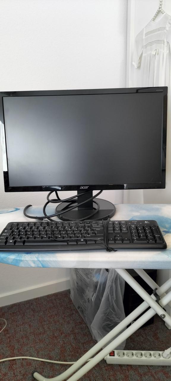 Scherm en toetsenbord