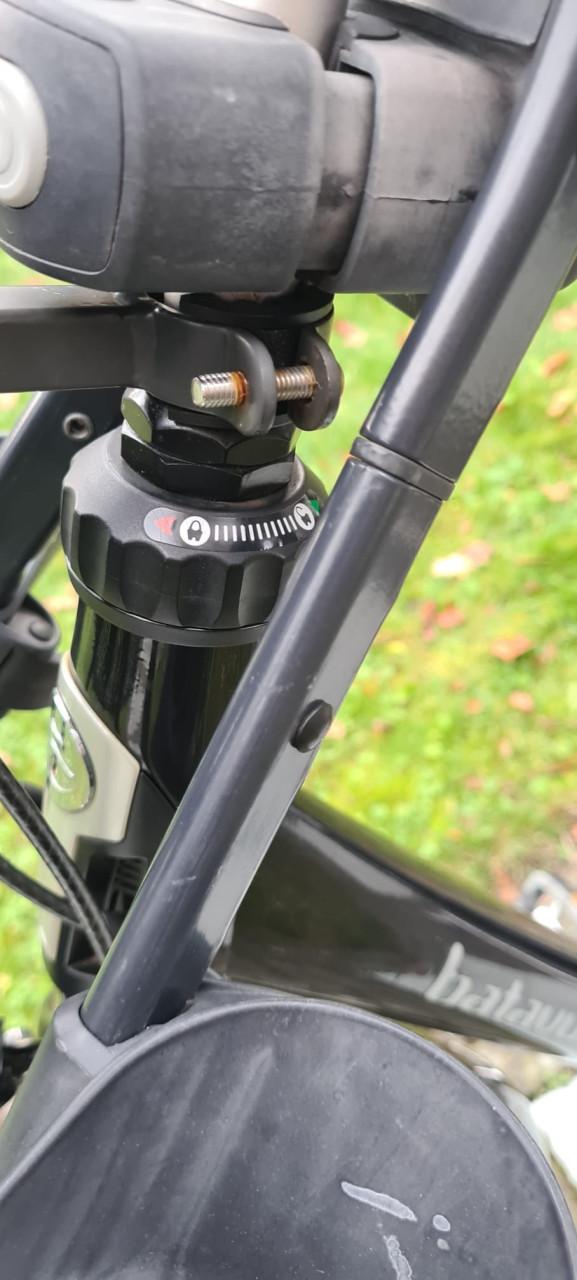 Batavus moederfiets met 2 kinderzitjes