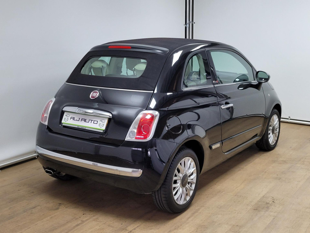 Fiat 500 C 0,9 lounge | cabrio | parkeersensor | half-leder | airco | deale