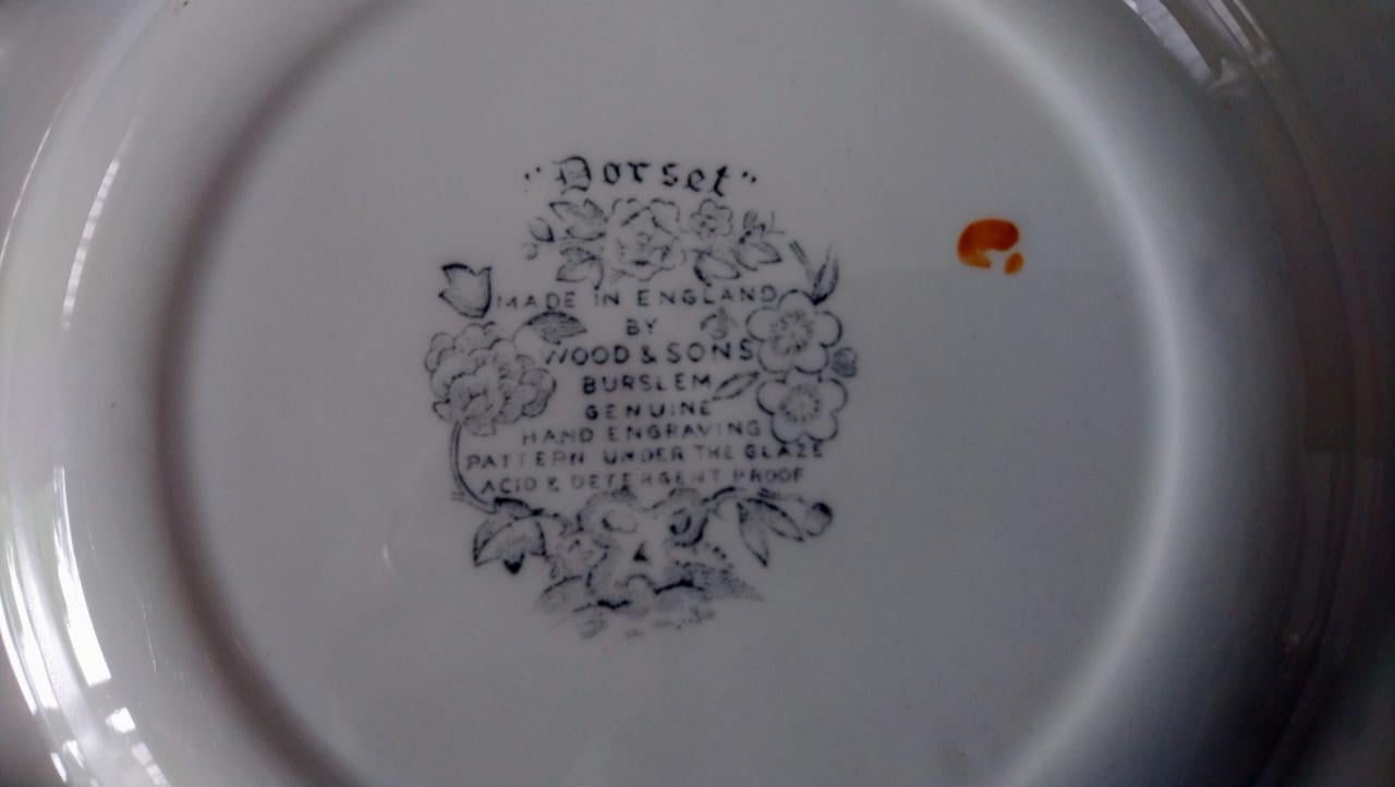 Wood & Sons Burslem Dorset bord dia 22,5 cm