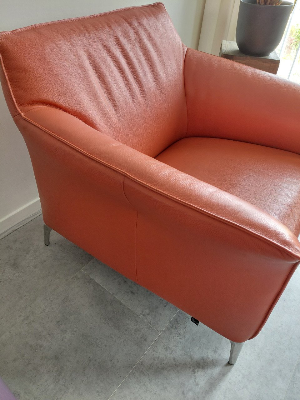 Mooi leren leolux fauteuil mayon