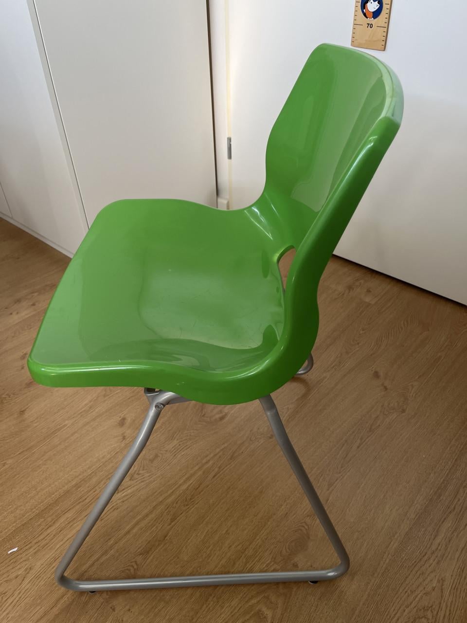 Groene stoel