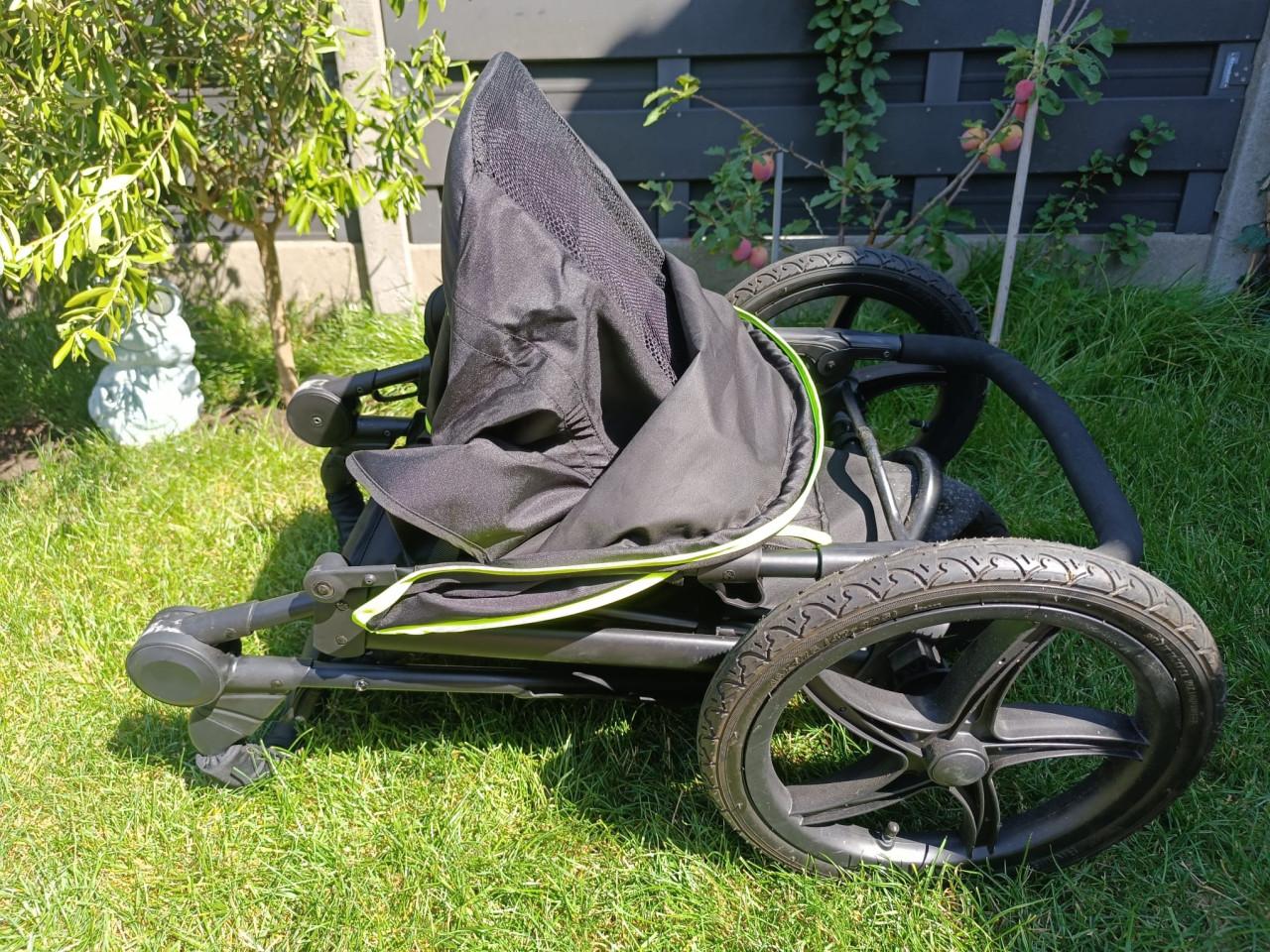 Kinderwagen: Hauck Runner, zo goed als nieuw (inclusief regenhoes)