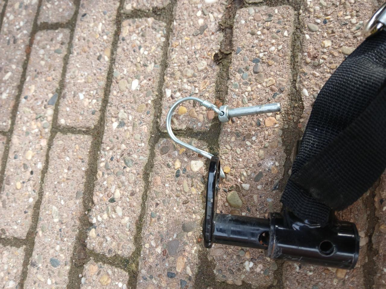 Fietskar met afdekhoes
