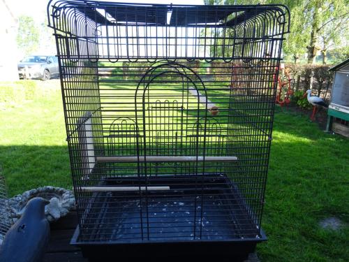 Te koop nog goede bruikbare vogel kooi voor agapornis of dwerg pagaai
