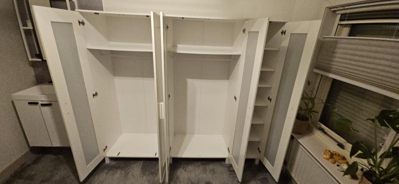 Ikea kasten Aneboda wit