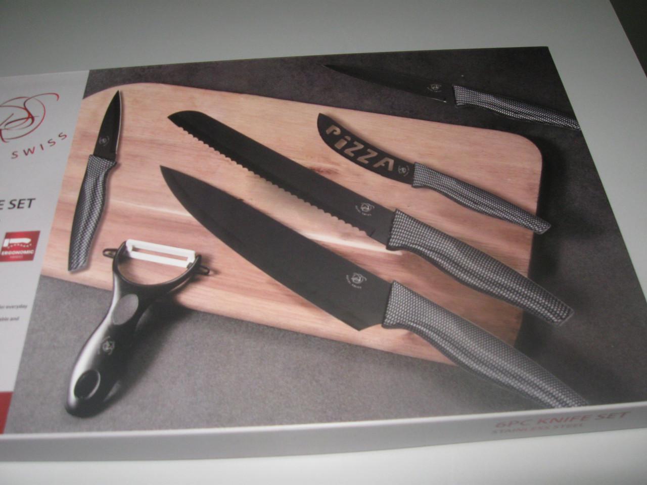 6 PC Knife messenset