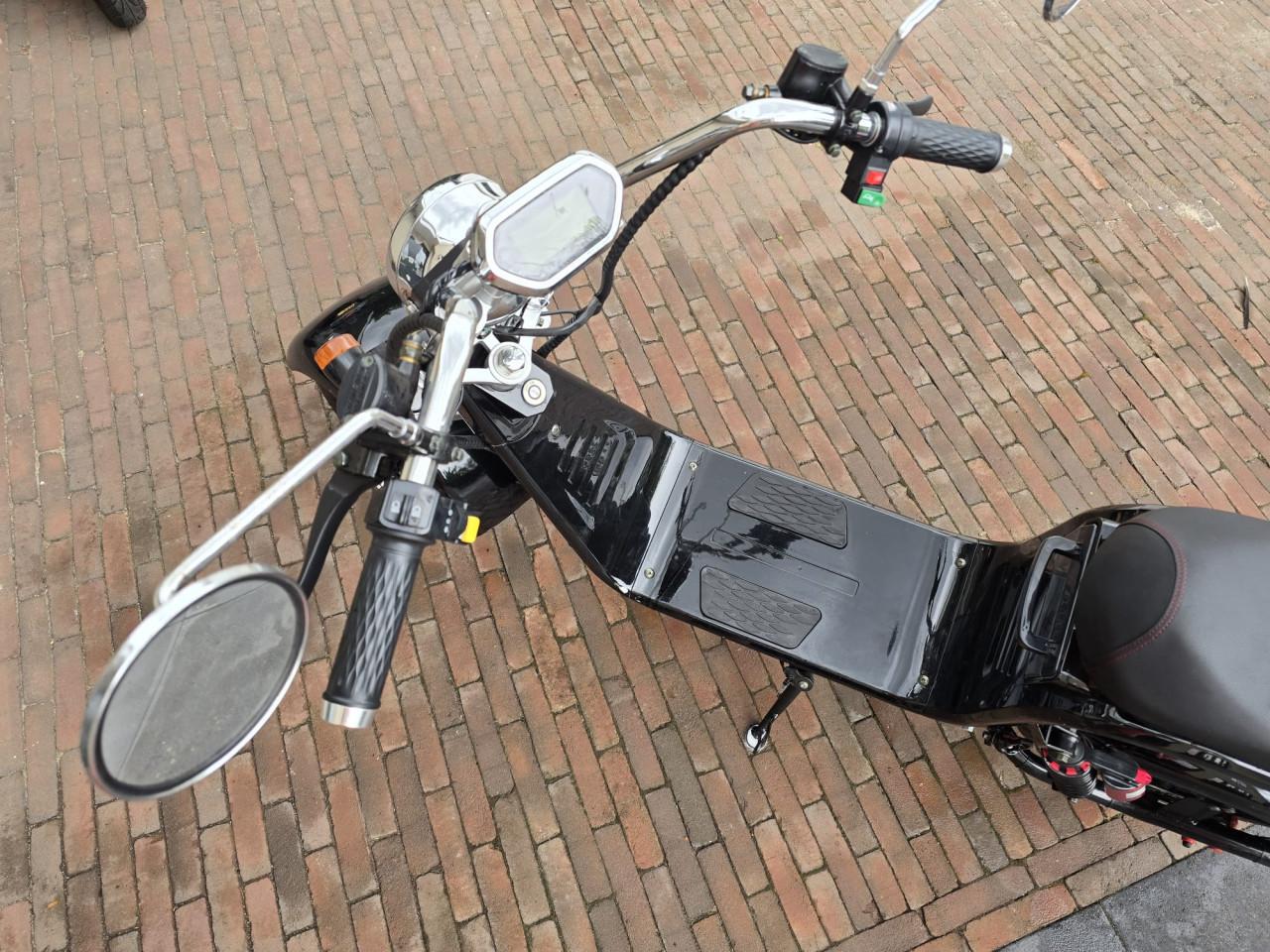 Citycoco electrische scooters geel kenteken als set te koop