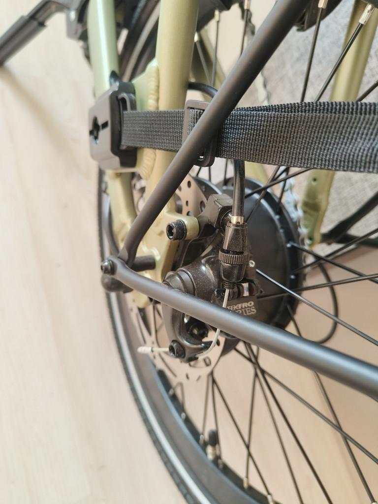 LIDL X530 vouwfiets, LG accu, 80 km, rijk uitgerust, nieuw