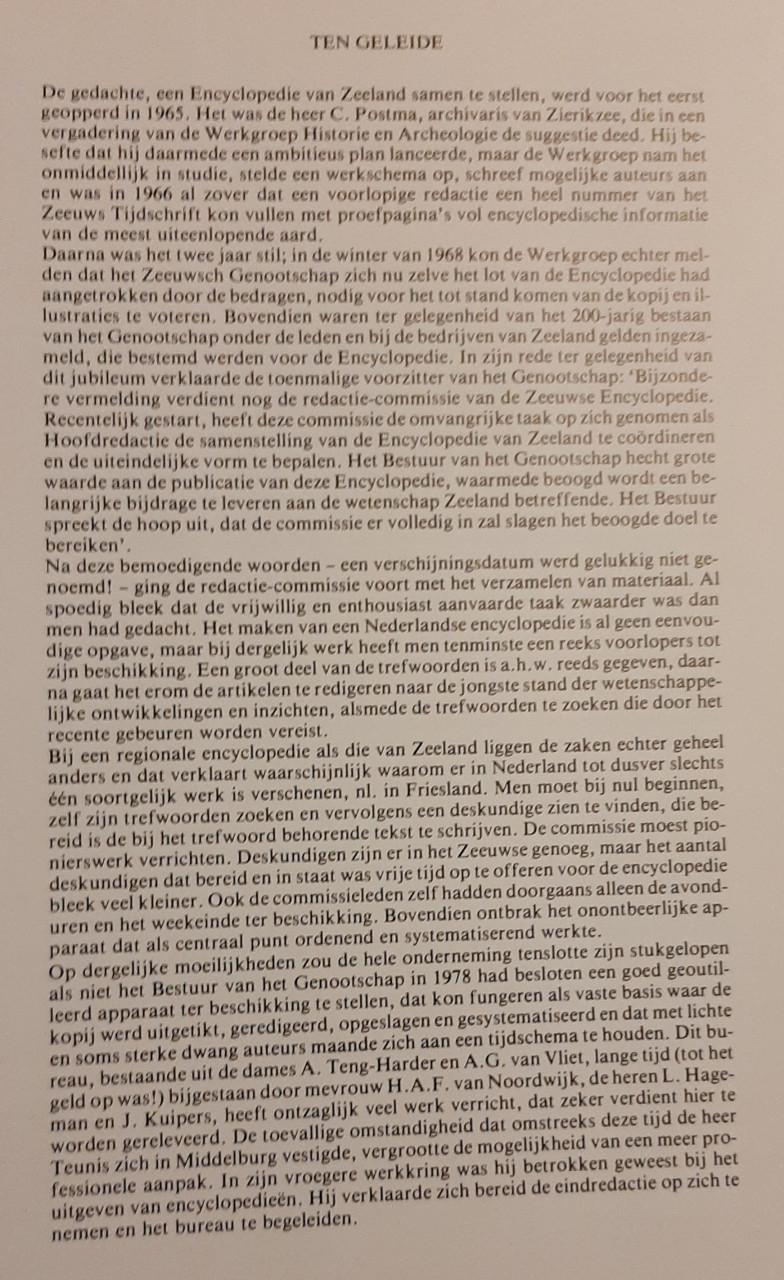 Encyclopedie van Zeeland - 3-delig, door M.P. de Bruin e.a.