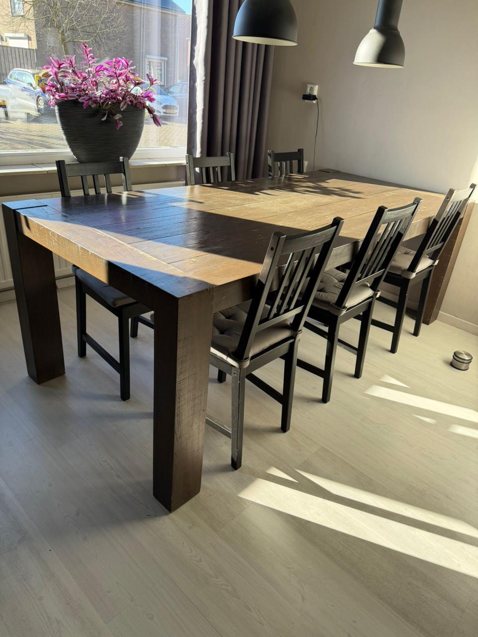 Meubelset robuust hout