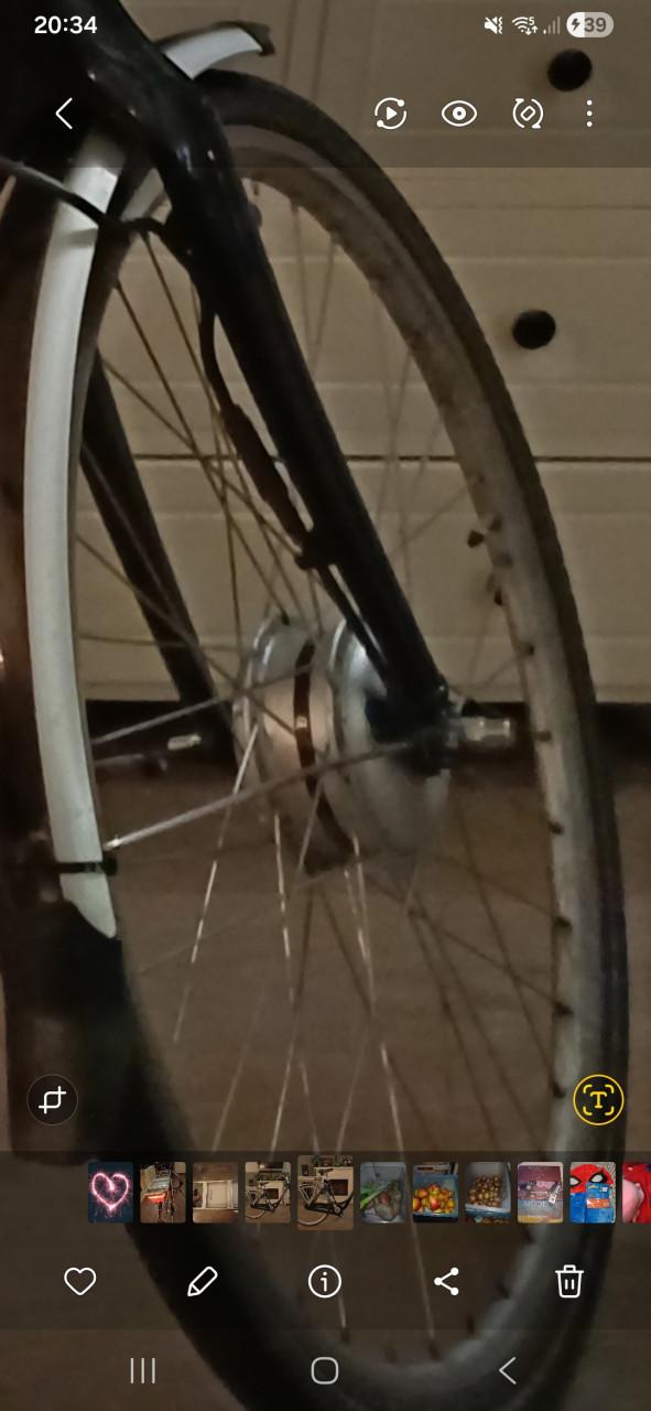 Vogue eletrische fiets OPKNAPPER