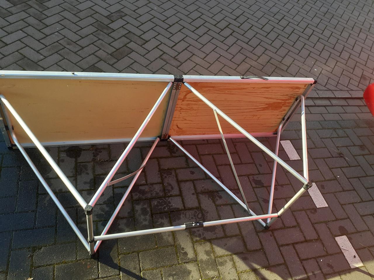Tafel van verkeersbord voor Mancave..?