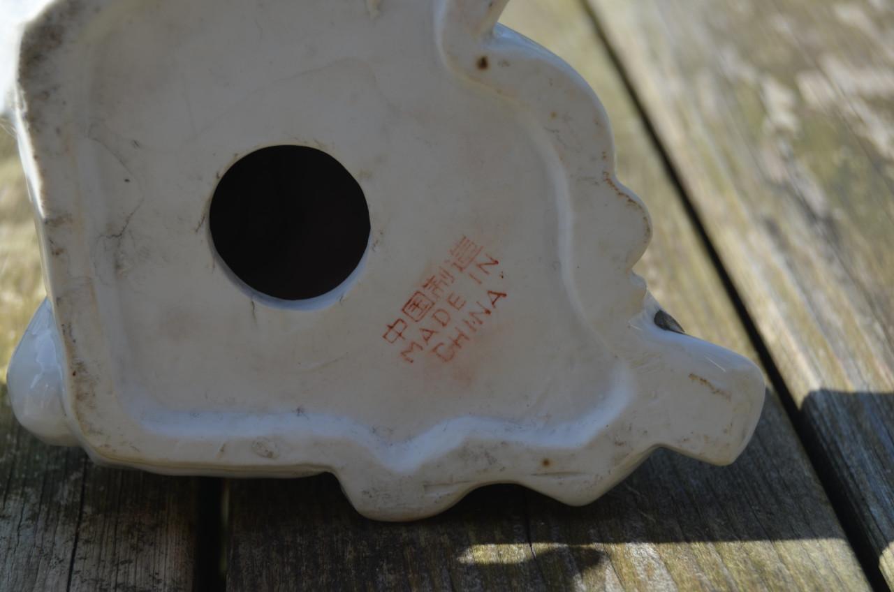 2 Beeldjes zgn. 'Immortals' China, laat 20e eeuw. Prima cond.