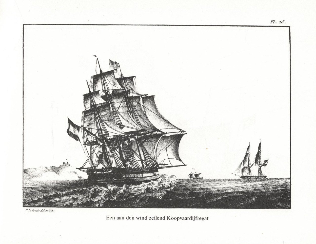 Vijftig afbeeldingen schepen en vaartuigen (1831)