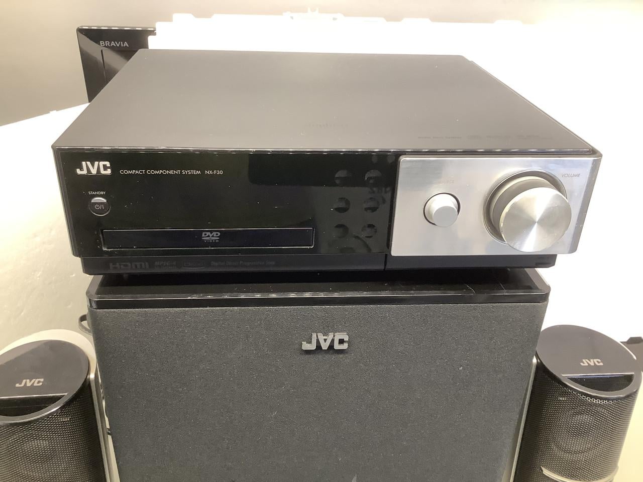 JVC Compact Component System Sophisti NX-F30 set.