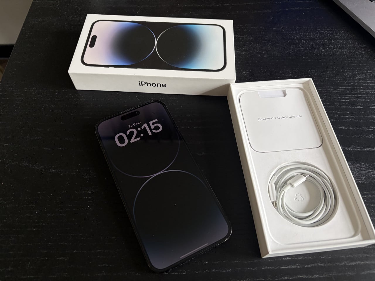 Apple iPhone 14 Pro Max, 128GB opslag Zwart