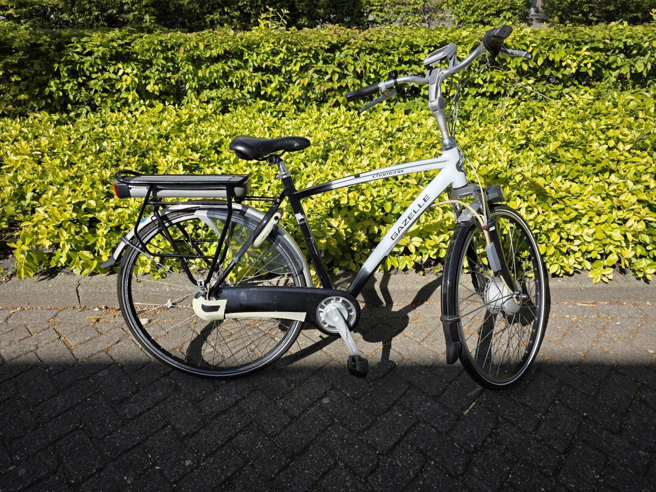 Keurig nette Gazelle elektrische heren fiets